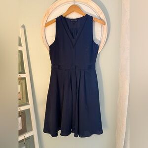 Banana Republic Dark Blue Sleeveless Dress